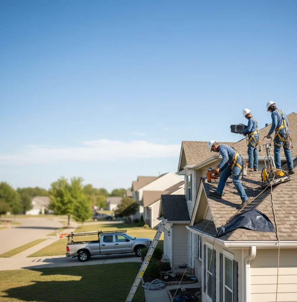 Shingle Replacement in Melbourne, AR